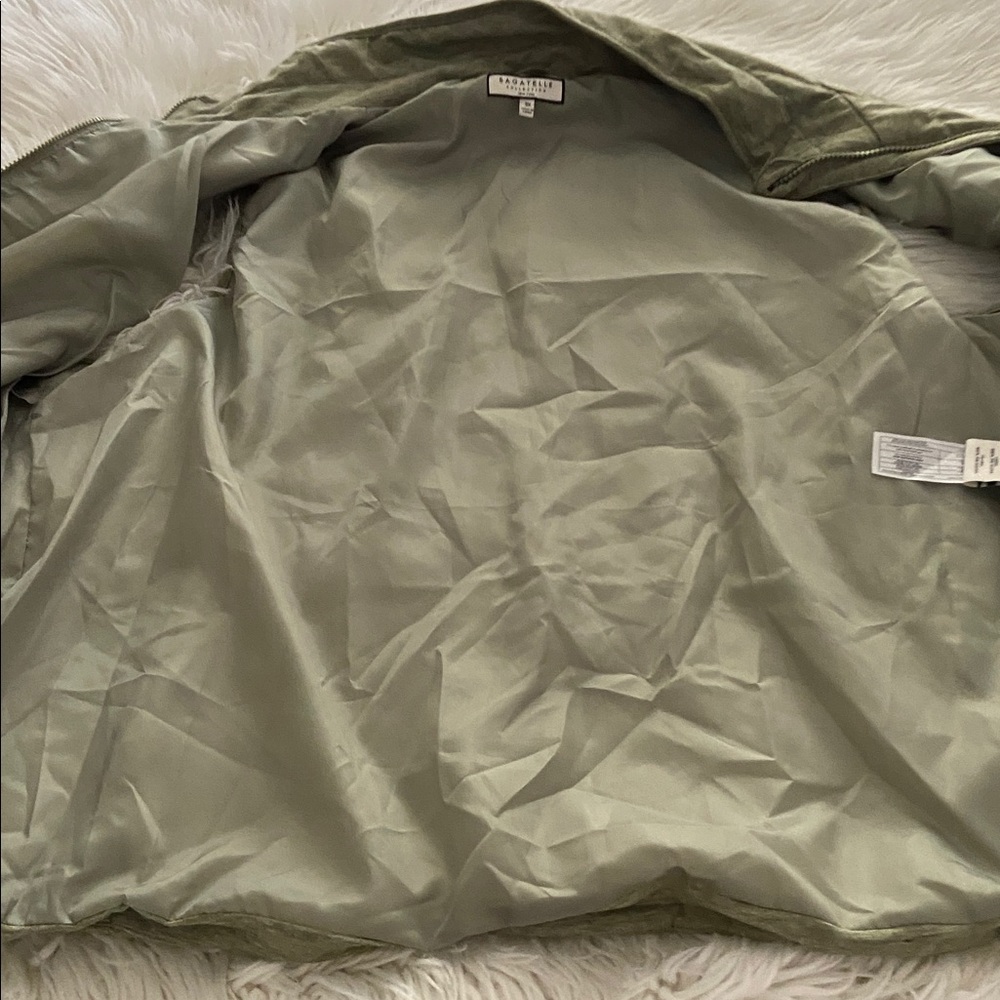 BAGATELLE Weatherproof Olive Quilted Vest size 3X brand new two front pockets - Picture 9 of 12
